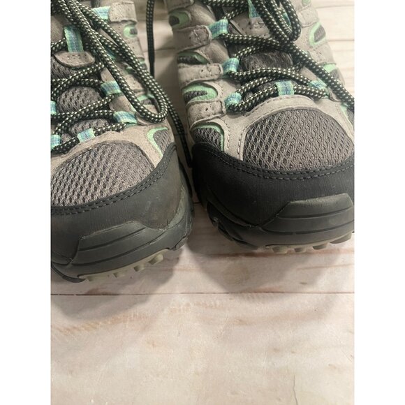 Merrell Shoes Women Moab 2 Low Waterproof in Drizzle Sz 7.5 - Picture 8 of 12
